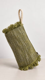 Cotton Slub Sunberg Pouch in Lincoln Green