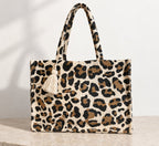 Leopard Print Box Bag in Leopard