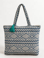 Throw Jhola Bag in Navy