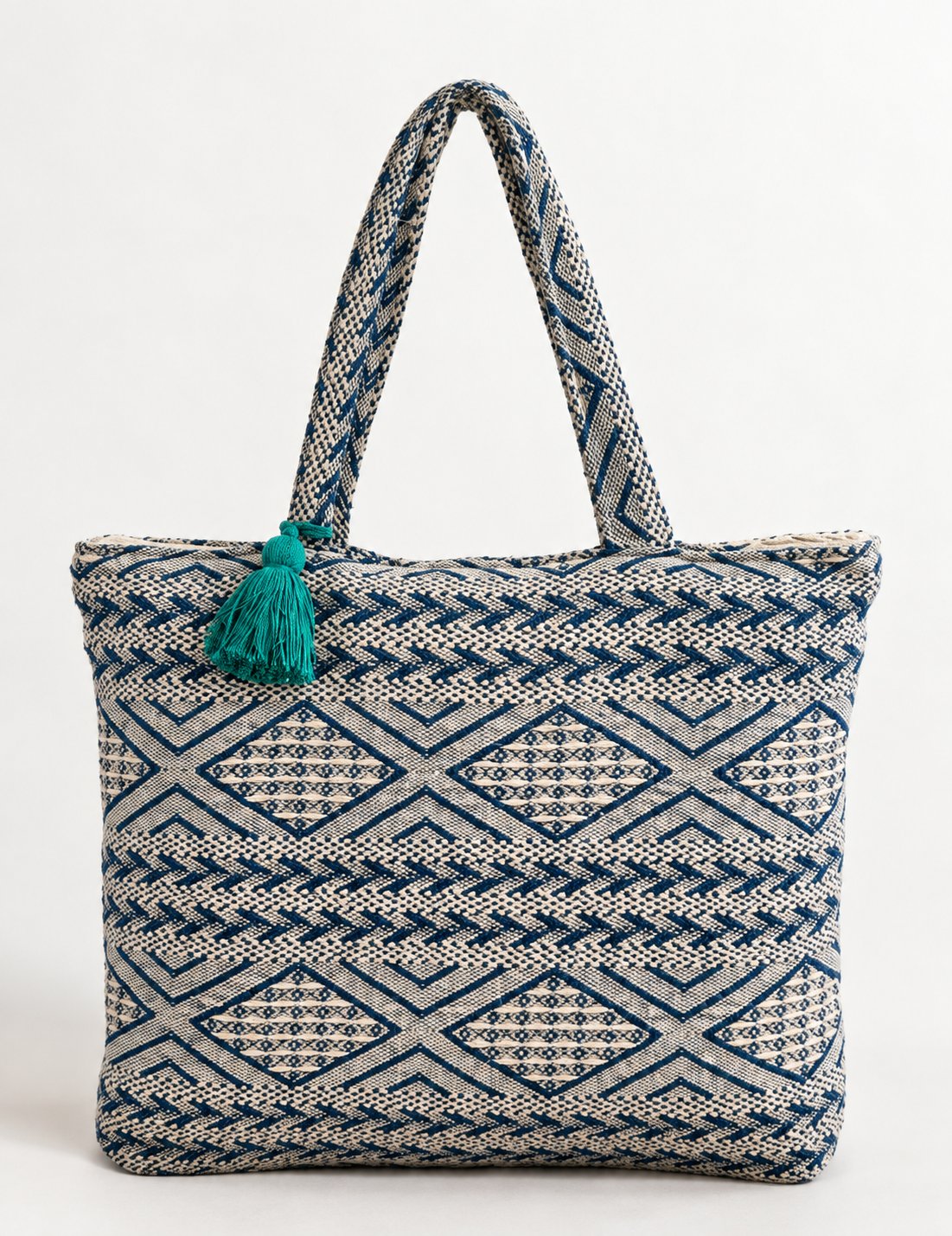 Throw Jhola Bag in Navy